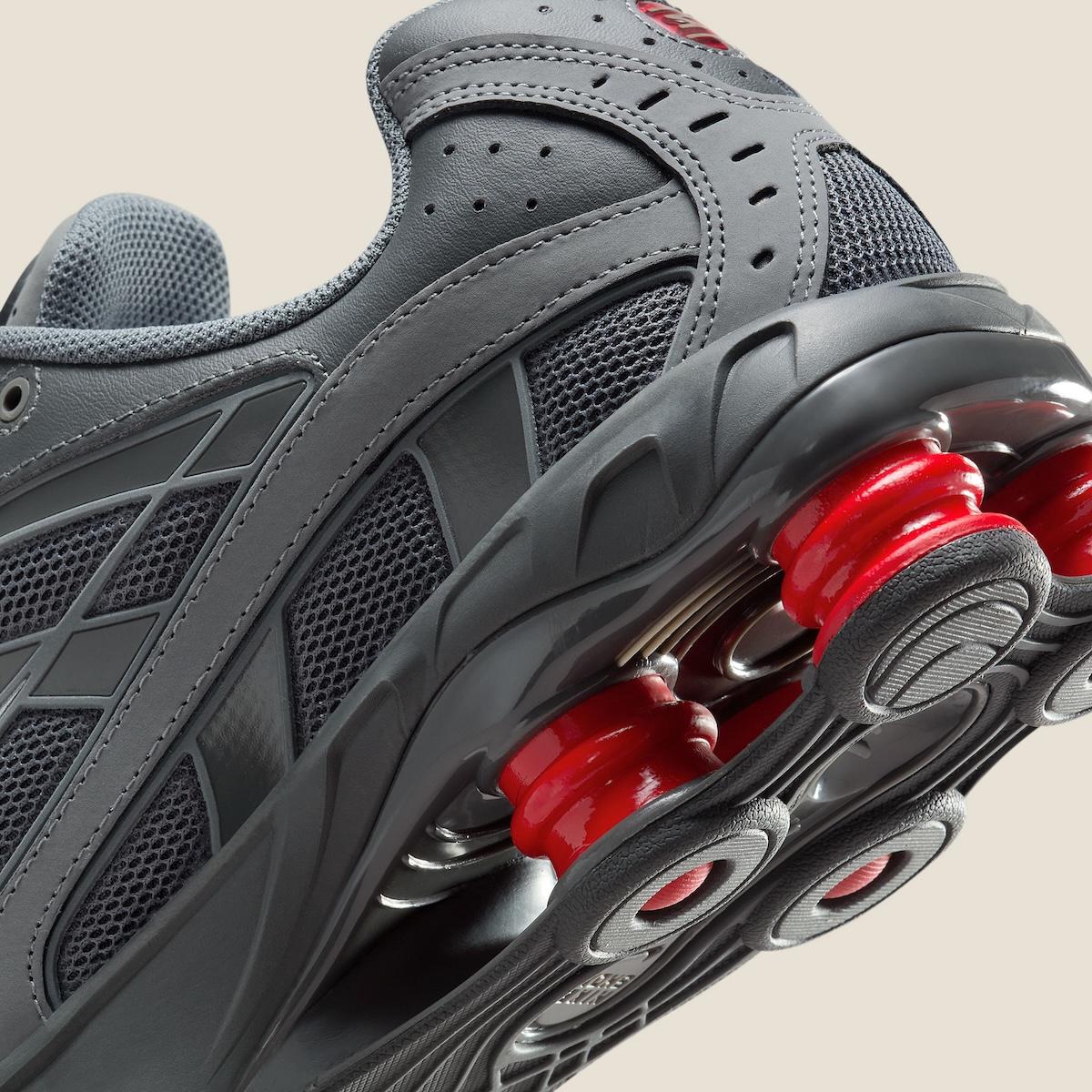 Nike Shox Ride 2, Nike Shox, Nike - 耐克 Shox Ride 2 "煙灰色/大學紅 "增添夜光效果