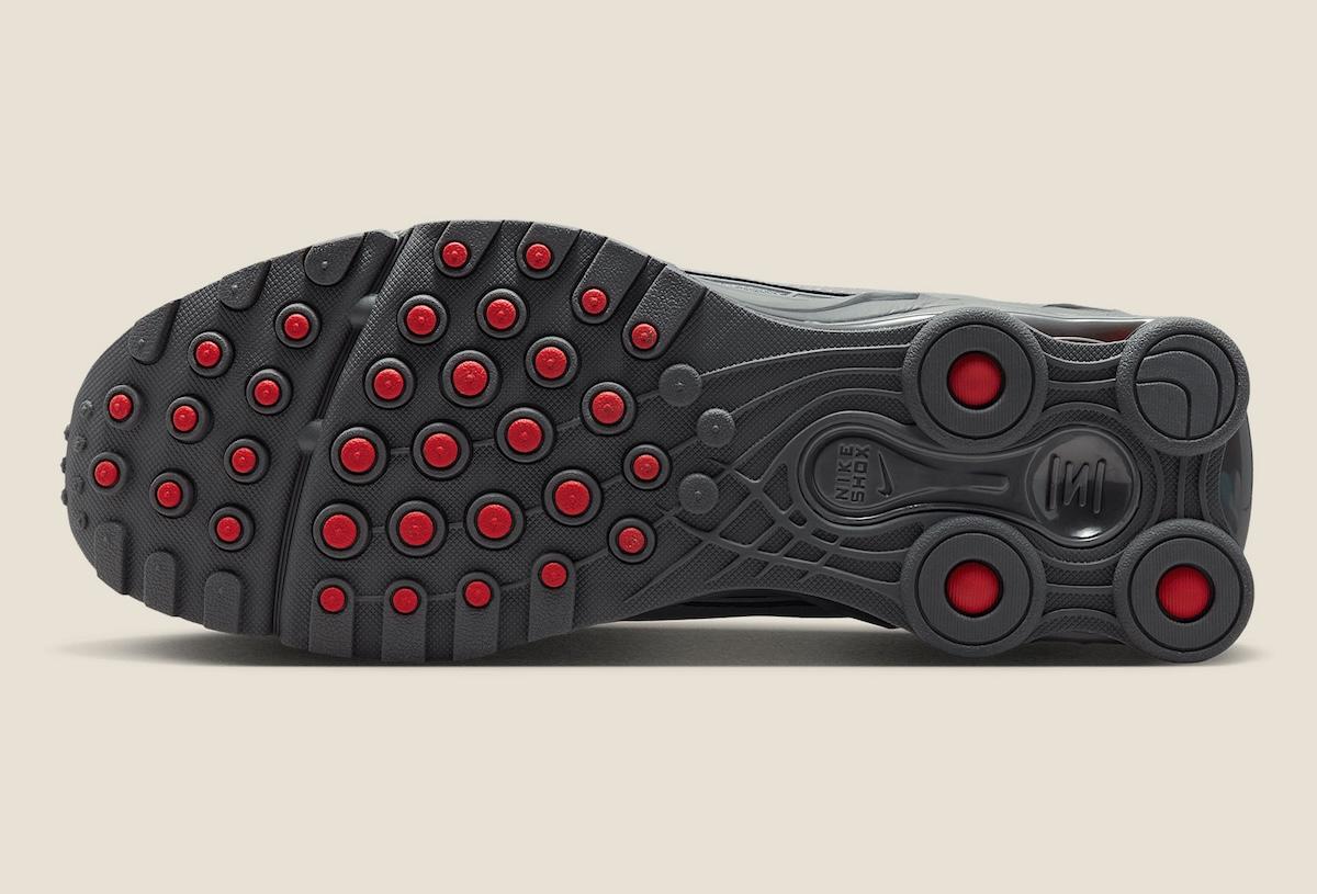 Nike Shox Ride 2, Nike Shox, Nike - 耐克 Shox Ride 2 "煙灰色/大學紅 "增添夜光效果