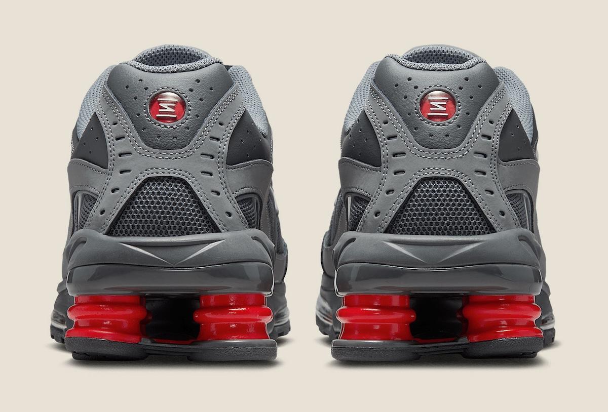 Nike Shox Ride 2, Nike Shox, Nike - 耐克 Shox Ride 2 "煙灰色/大學紅 "增添夜光效果