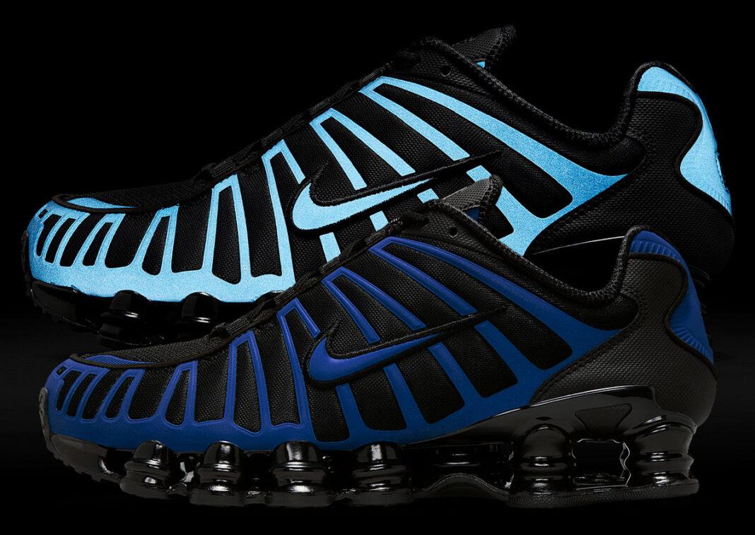 Nike Shox, Nike - 耐克 Shox TL "冰藍 "反光版