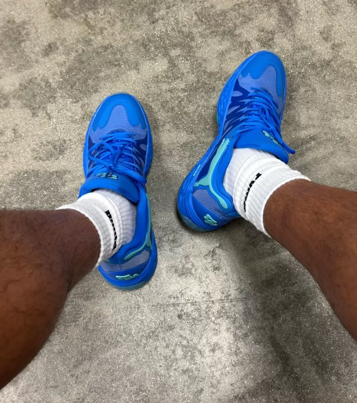 Tyrese Haliburton, PUMA Hali 1, Puma - 泰瑞斯-哈利伯頓的 PUMA Hali 1 "藍色 "於 2025 年 9 月發佈