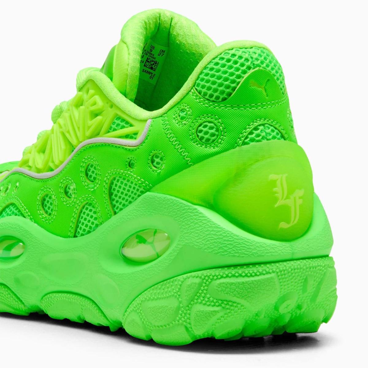 拉梅洛-波爾的 PUMA LaFrance RNR 閃耀 "綠色光芒" PUMA LaFrance, Puma, LaMelo Ball - 拉梅洛-波爾的 PUMA LaFrance RNR 閃耀 "綠色光芒"