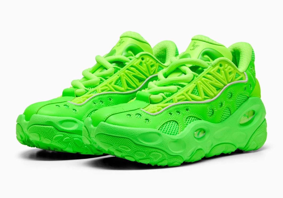 拉梅洛-波爾的 PUMA LaFrance RNR 閃耀 "綠色光芒" PUMA LaFrance, Puma, LaMelo Ball - 拉梅洛-波爾的 PUMA LaFrance RNR 閃耀 "綠色光芒"
