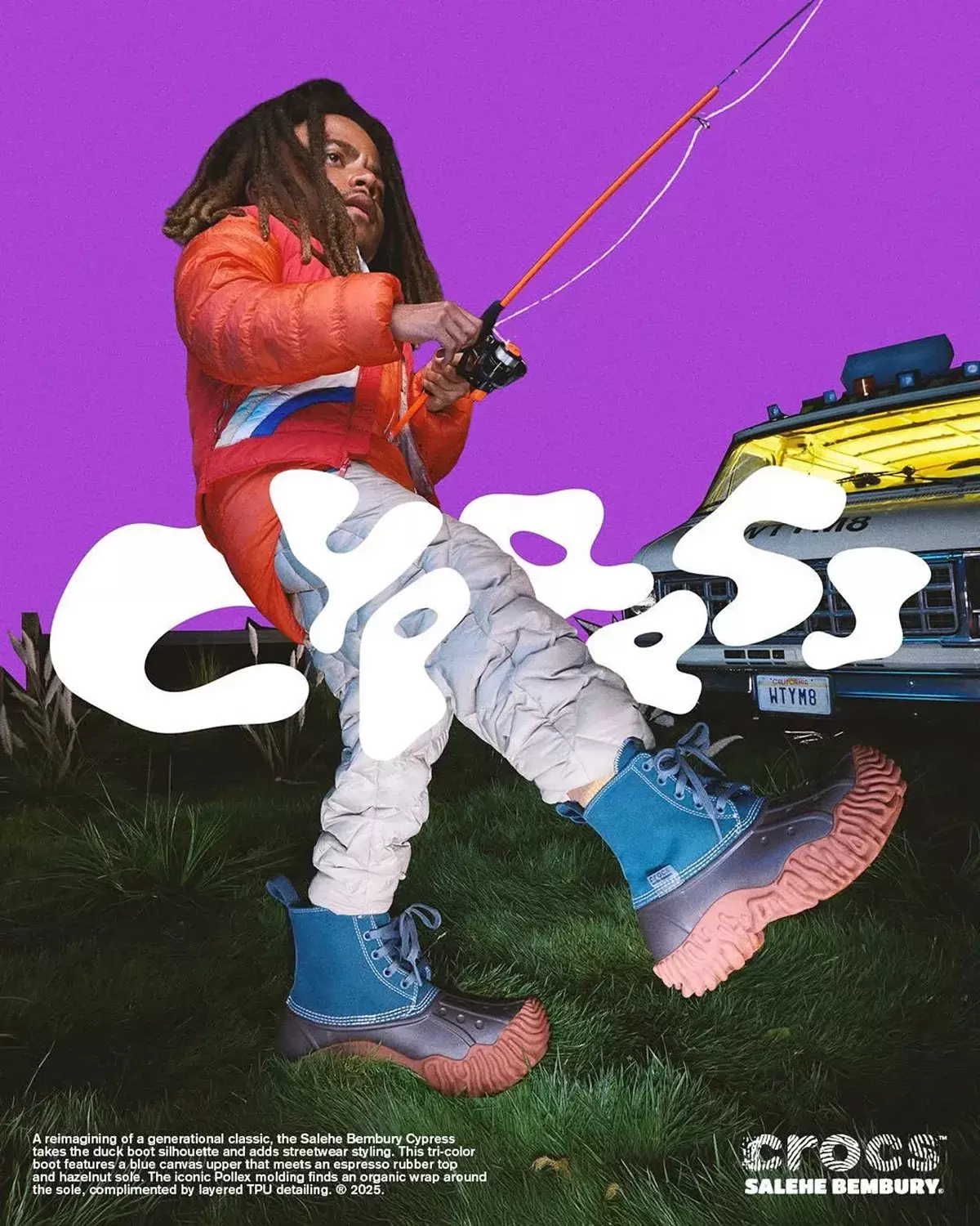 Salehe Bembury x Crocs Cypress "Tetra" 8 月 14 日發佈 Salehe Bembury, Crocs - Salehe Bembury x Crocs Cypress "Tetra" 8 月 14 日發佈