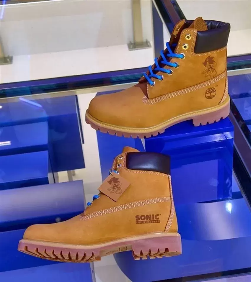 刺蝟索尼克的 Timberland 長靴 限量 30 雙 Timberland - 刺蝟索尼克的 Timberland 長靴 限量 30 雙