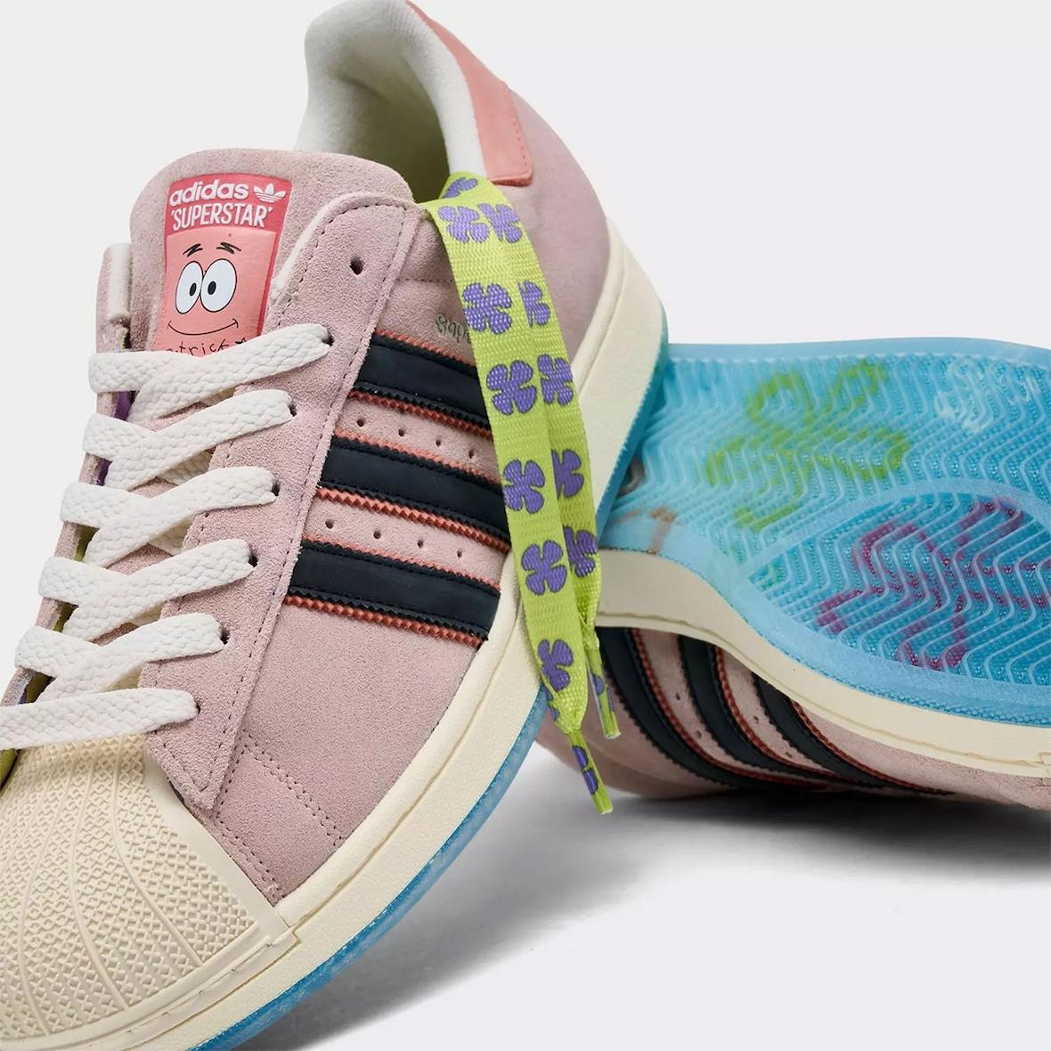 adidas Superstar "派大星 "將海綿寶寶的跟班變為現實 adidas superstar, adidas - adidas Superstar "派大星 "將海綿寶寶的跟班變為現實