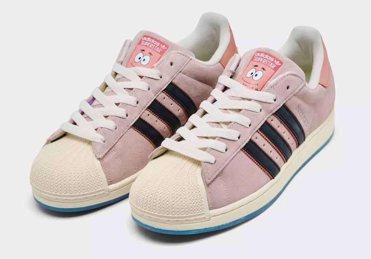 adidas Superstar "派大星 "將海綿寶寶的跟班變為現實 adidas superstar, adidas - adidas Superstar "派大星 "將海綿寶寶的跟班變為現實