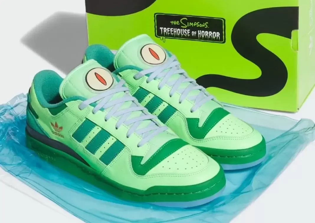 The Simpsons, adidas Forum Lo, adidas - 辛普森一家 x adidas Forum 低版 "Kang & Kodos "延續恐怖樹屋系列