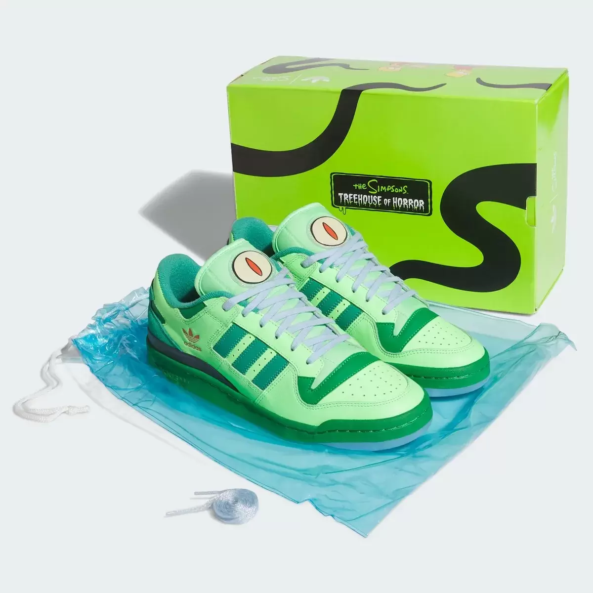 The Simpsons, adidas Forum Lo, adidas - 辛普森一家 x adidas Forum 低版 "Kang &amp; Kodos "延續恐怖樹屋系列