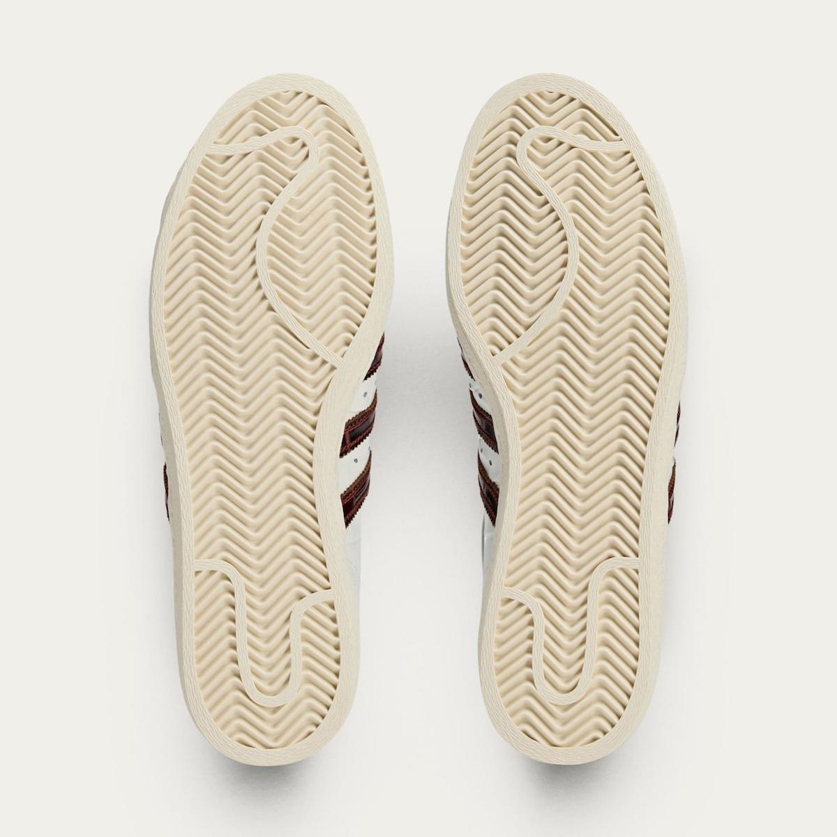 威爾斯-邦納 x adidas Superstar 鱷魚系列 "狐狸棕 "回歸 Wales Bonner, adidas superstar, adidas - 威爾斯-邦納 x adidas Superstar 鱷魚系列 "狐狸棕 "回歸