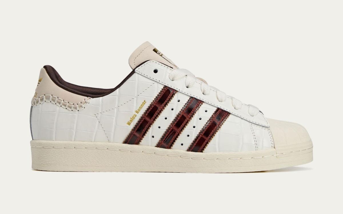 威爾斯-邦納 x adidas Superstar 鱷魚系列 "狐狸棕 "回歸 Wales Bonner, adidas superstar, adidas - 威爾斯-邦納 x adidas Superstar 鱷魚系列 "狐狸棕 "回歸