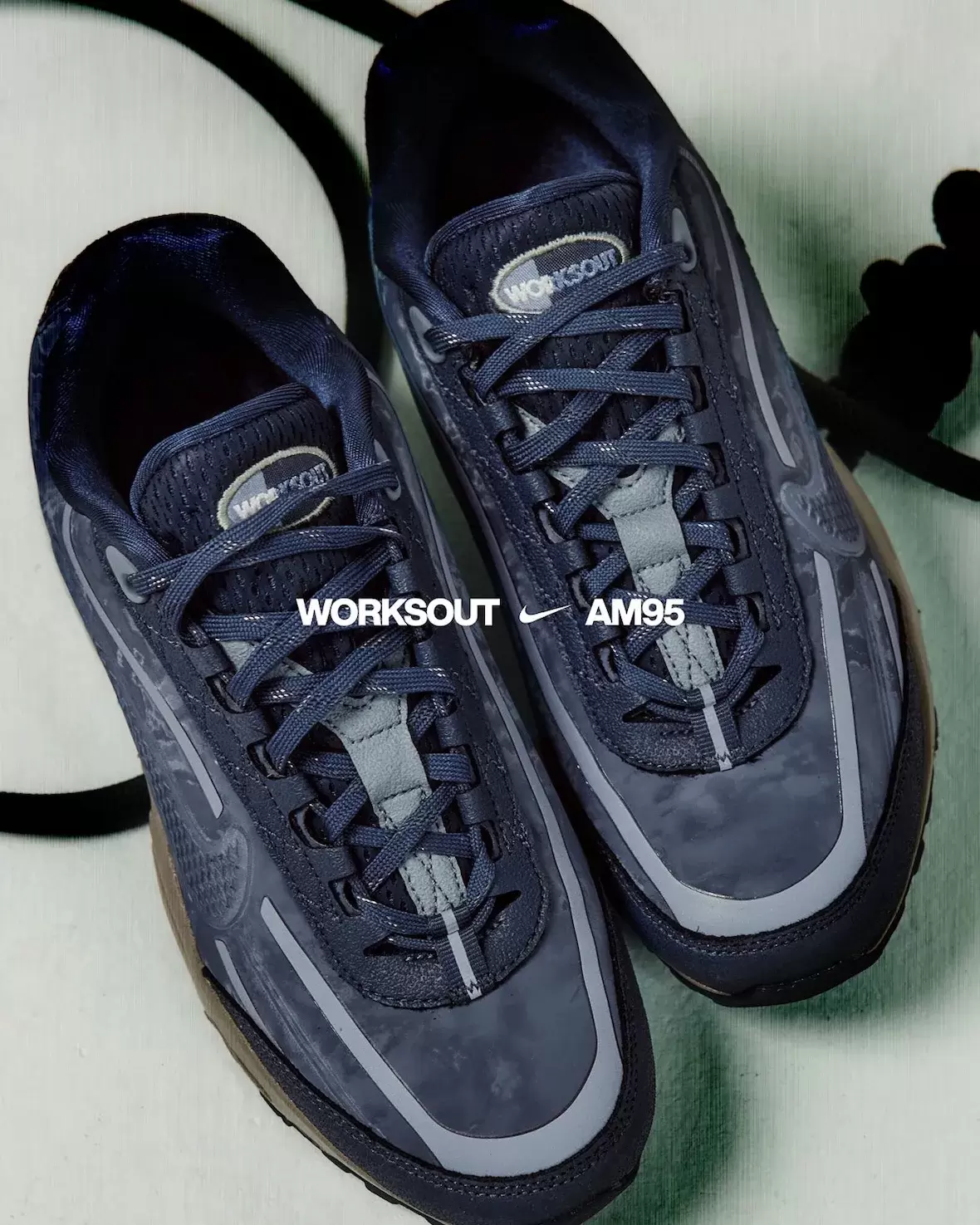 WORKSOUT x Nike Air Max 95 "雷霆藍 "2025 年 9 月發佈 WORKSOUT, Nike Air Max 95, Nike Air Max, Nike - WORKSOUT x Nike Air Max 95 "雷霆藍 "2025 年 9 月發佈