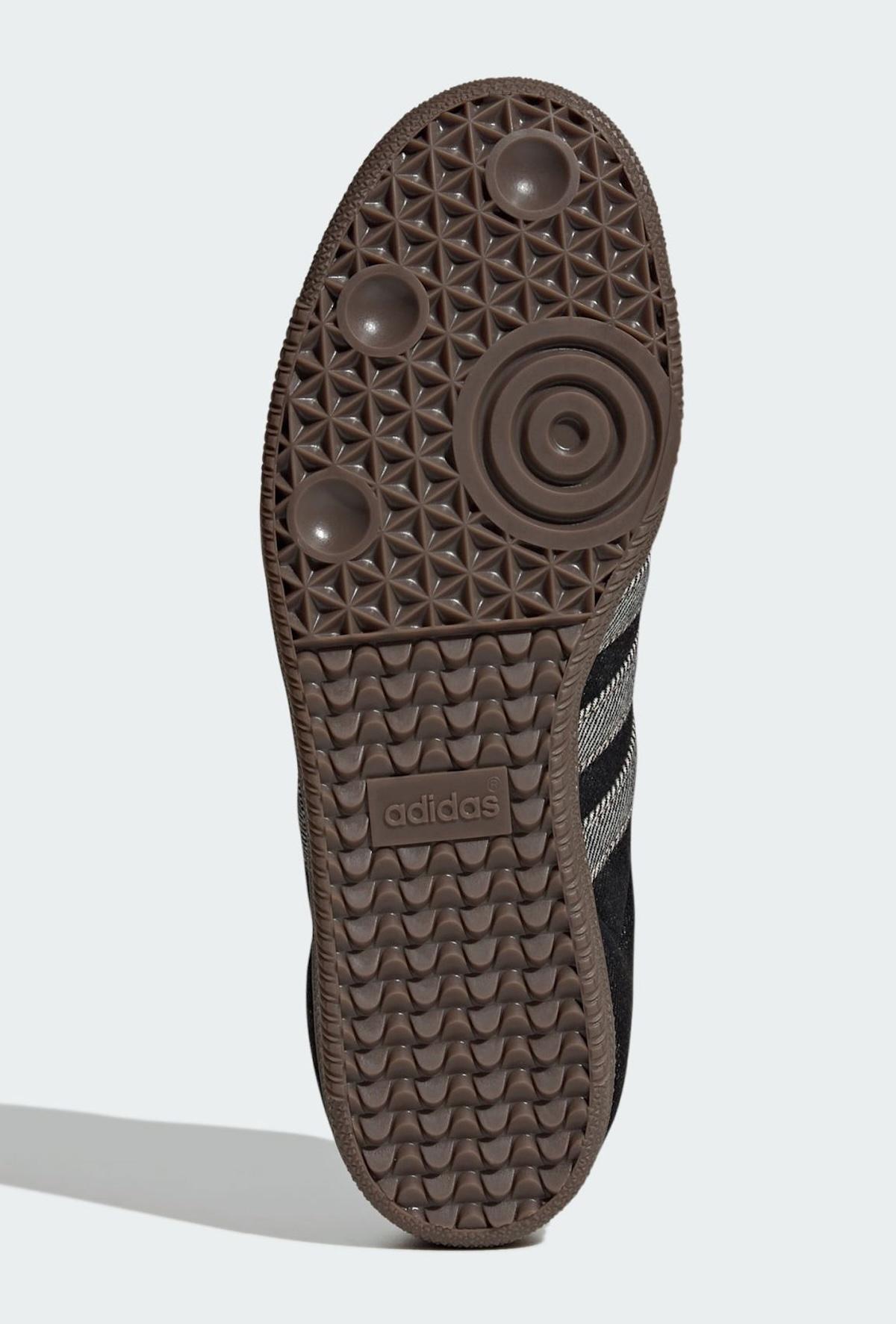 阿迪達斯 Samba 採用 "黑色牛仔布 "風格 adidas Samba, adidas - 阿迪達斯 Samba 採用 "黑色牛仔布 "風格