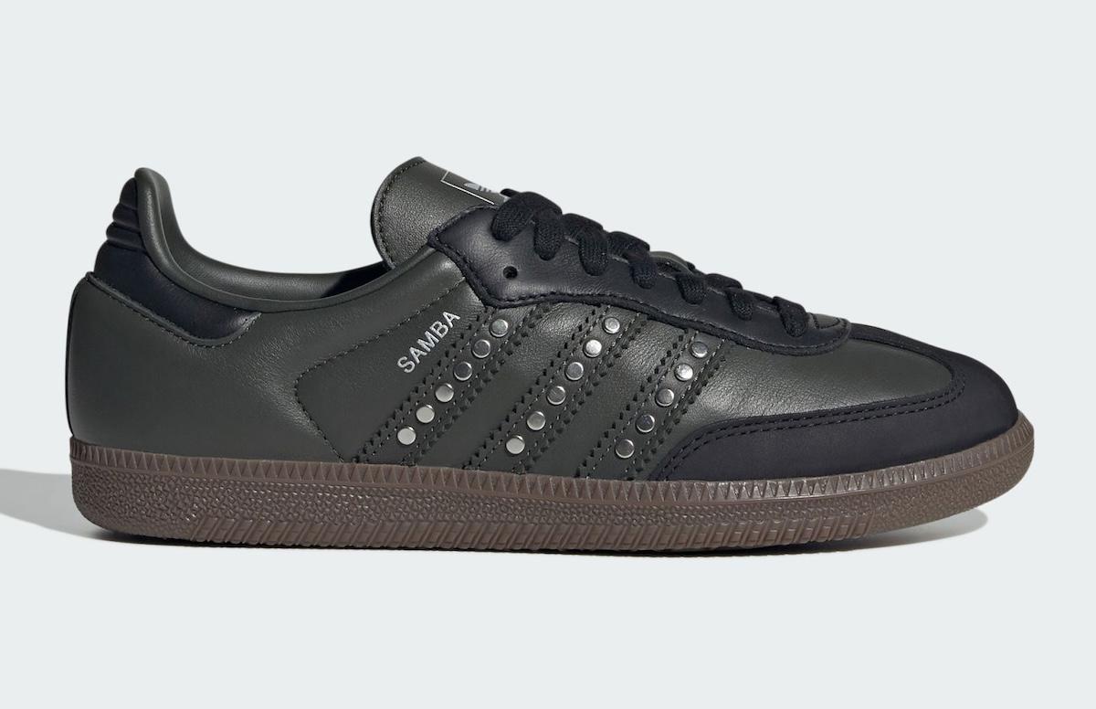 END, adidas Samba, adidas - 阿迪達斯桑巴鞋更新 "鉚釘條紋 "款式