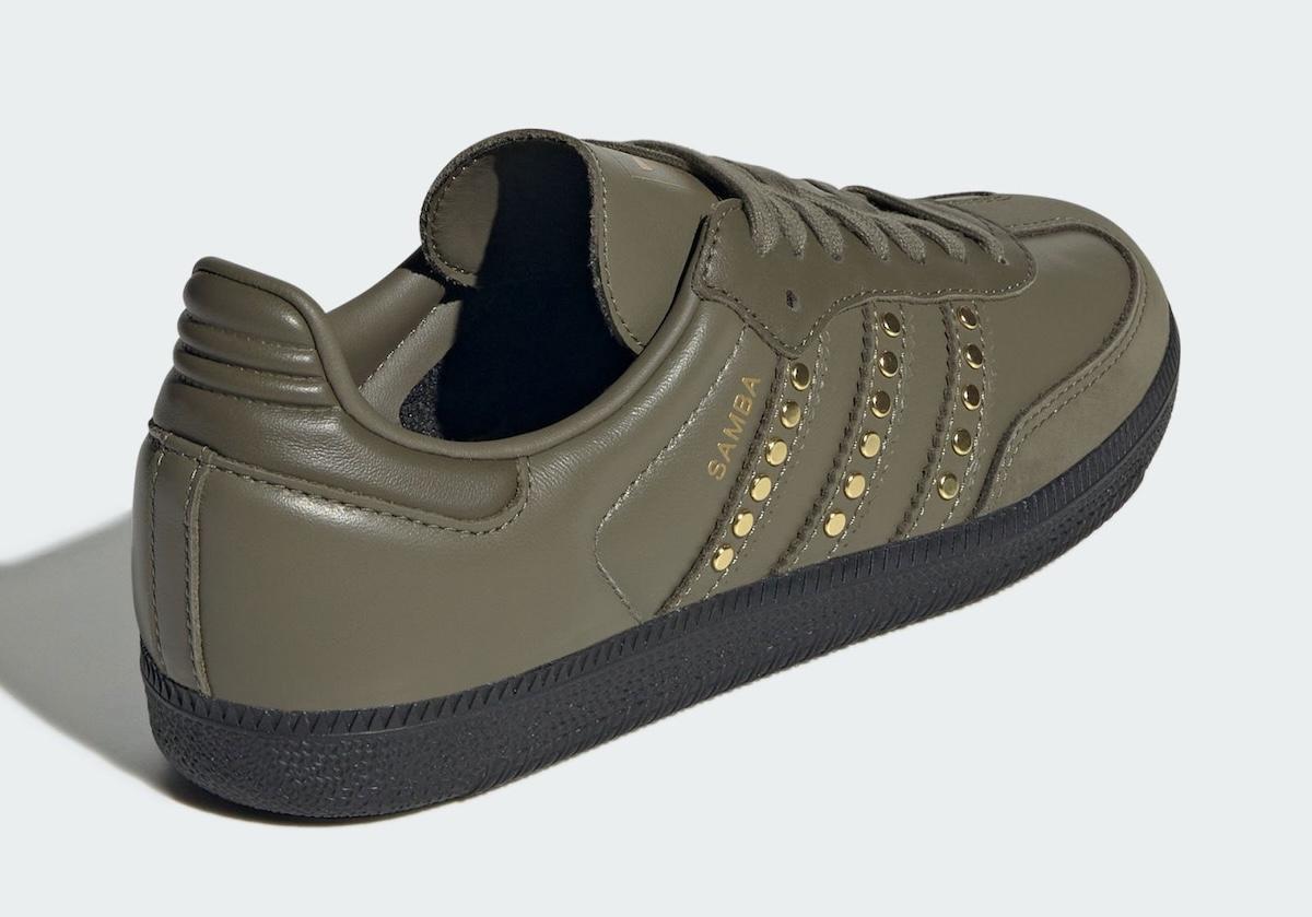 END, adidas Samba, adidas - 阿迪達斯桑巴鞋更新 "鉚釘條紋 "款式