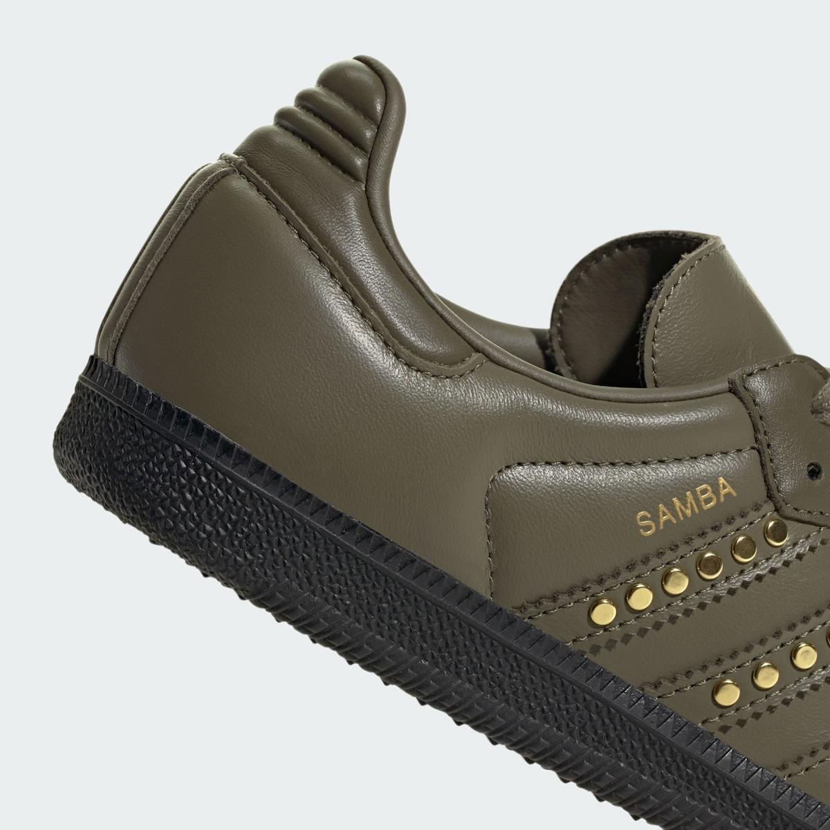 END, adidas Samba, adidas - 阿迪達斯桑巴鞋更新 "鉚釘條紋 "款式