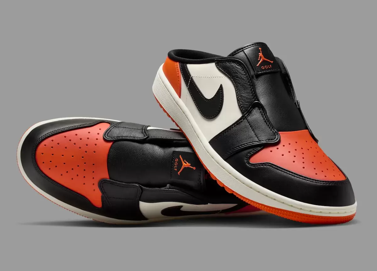 Air Jordan 1 高爾夫球騾配色 "破碎的後場板 Air Jordan Mule, Air Jordan 1 Shattered Backboard, Air Jordan 1 Low Golf, Air Jordan 1 - Air Jordan 1 高爾夫球騾配色 "破碎的後場板