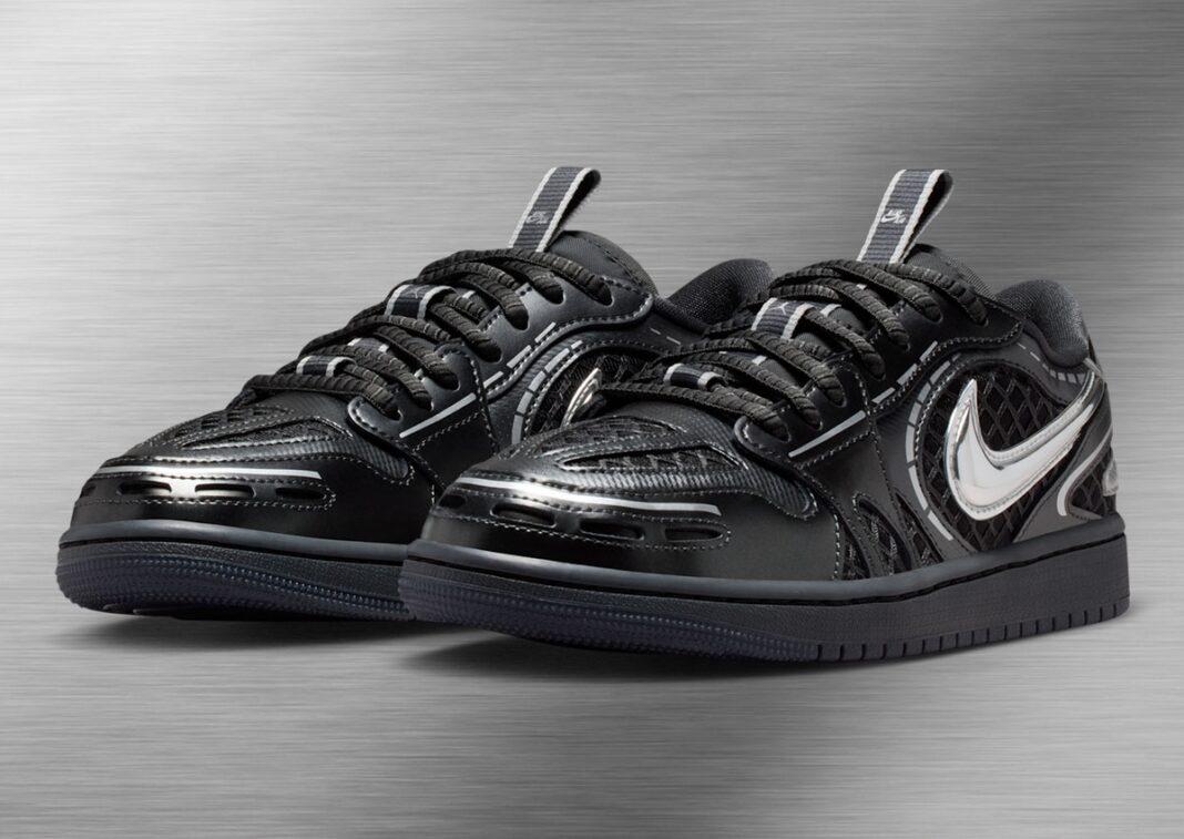 Air Jordan 1 Low, Air Jordan 1, Air Jordan - Air Jordan 1 Low Method of Make V3 以黑色和鉻色亮相