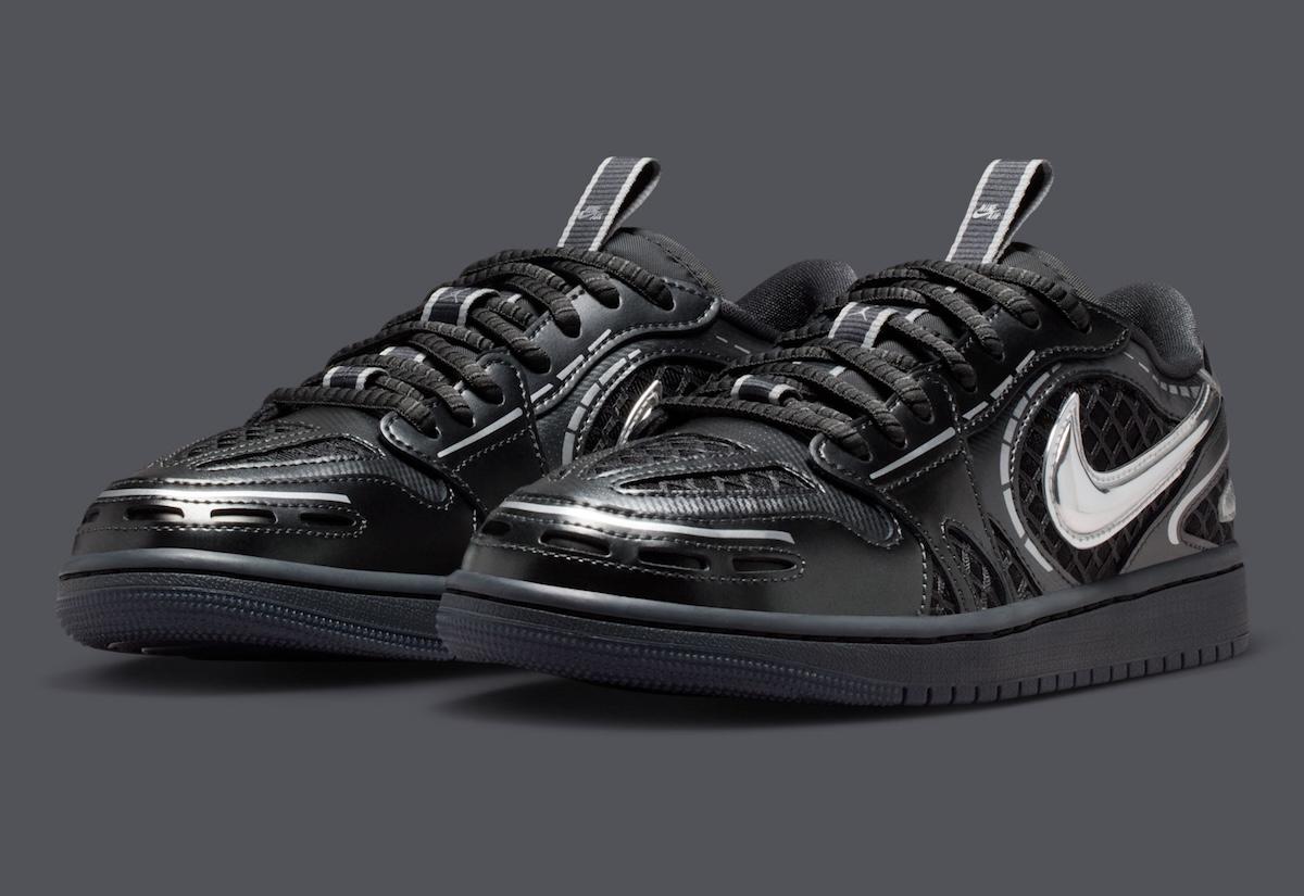 Air Jordan 1 Low Method of Make V3 以黑色和鉻色亮相 Air Jordan 1 Low, Air Jordan 1, Air Jordan - Air Jordan 1 Low Method of Make V3 以黑色和鉻色亮相