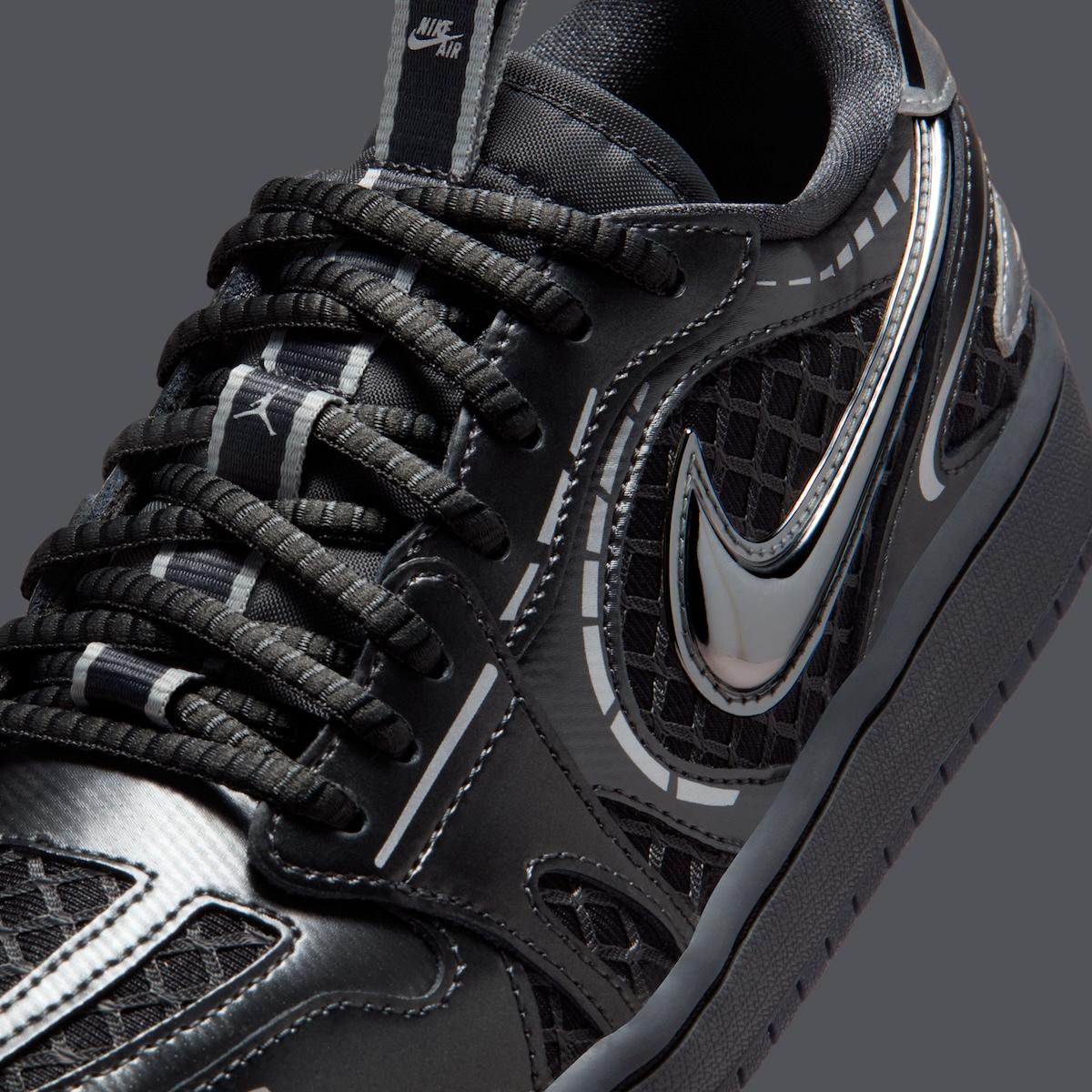 Air Jordan 1 Low Method of Make V3 以黑色和鉻色亮相 Air Jordan 1 Low, Air Jordan 1, Air Jordan - Air Jordan 1 Low Method of Make V3 以黑色和鉻色亮相