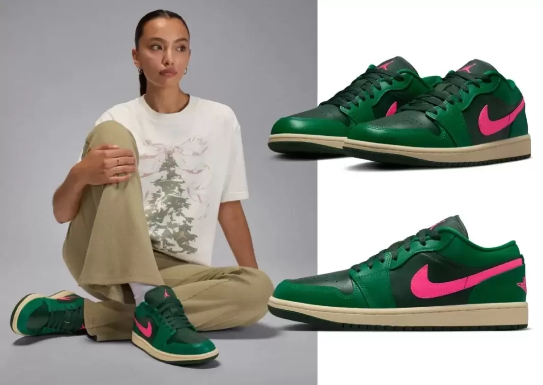 Air Jordan 1 Low, Air Jordan 1, Air Jordan - Air Jordan 1 Low 西瓜風登場
