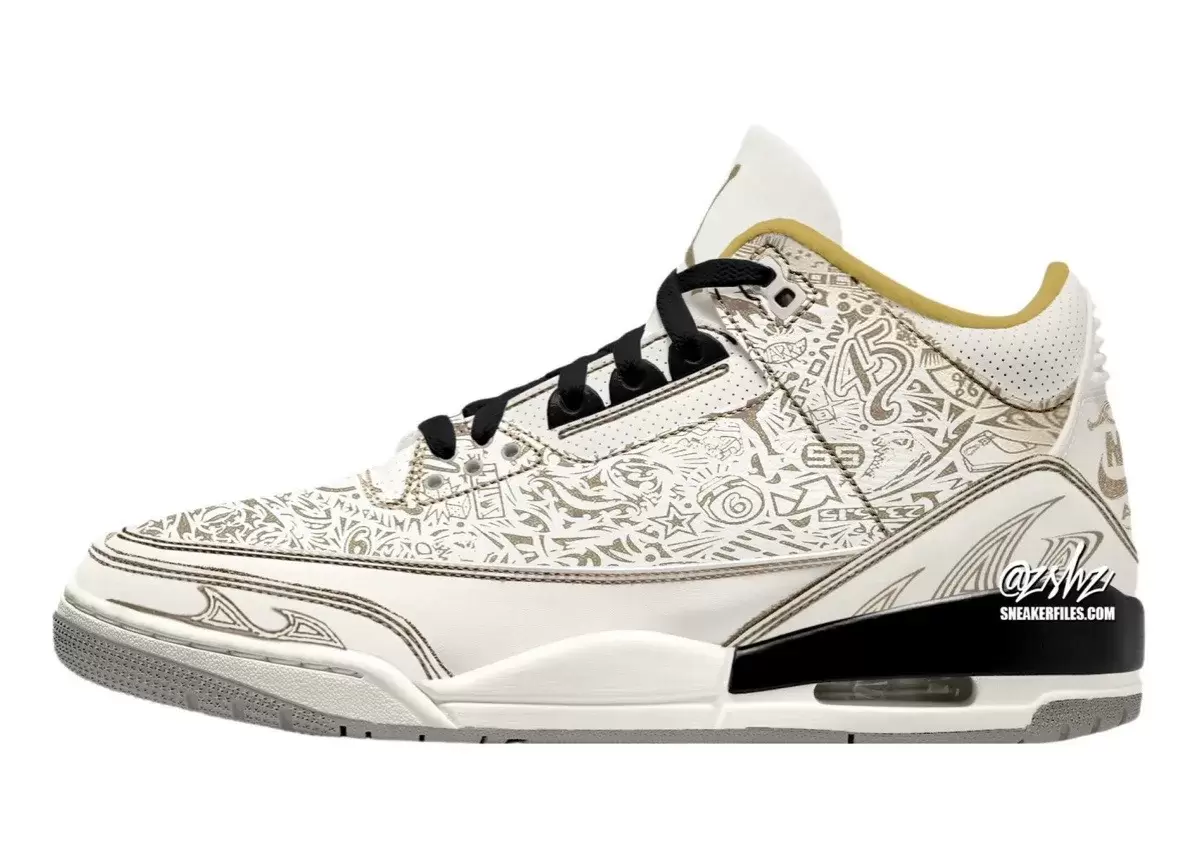 米高-喬丹的 Air Jordan 3 "Laser" 終於將於 2026 年秋季發佈 Nike, Air Jordan 3, Air Jordan - 米高-喬丹的 Air Jordan 3 "Laser" 終於將於 2026 年秋季發佈