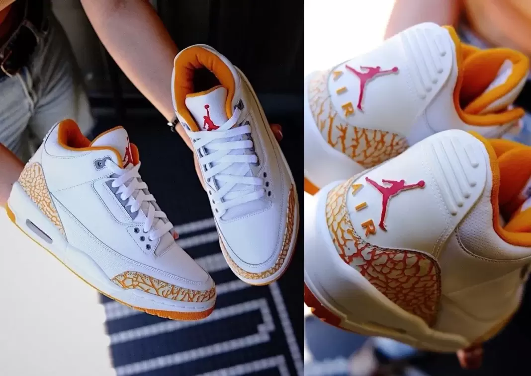 Nike, Air Jordan 3, Air Jordan - Air Jordan 3 "Orange Citrus" 2026 年春季發佈