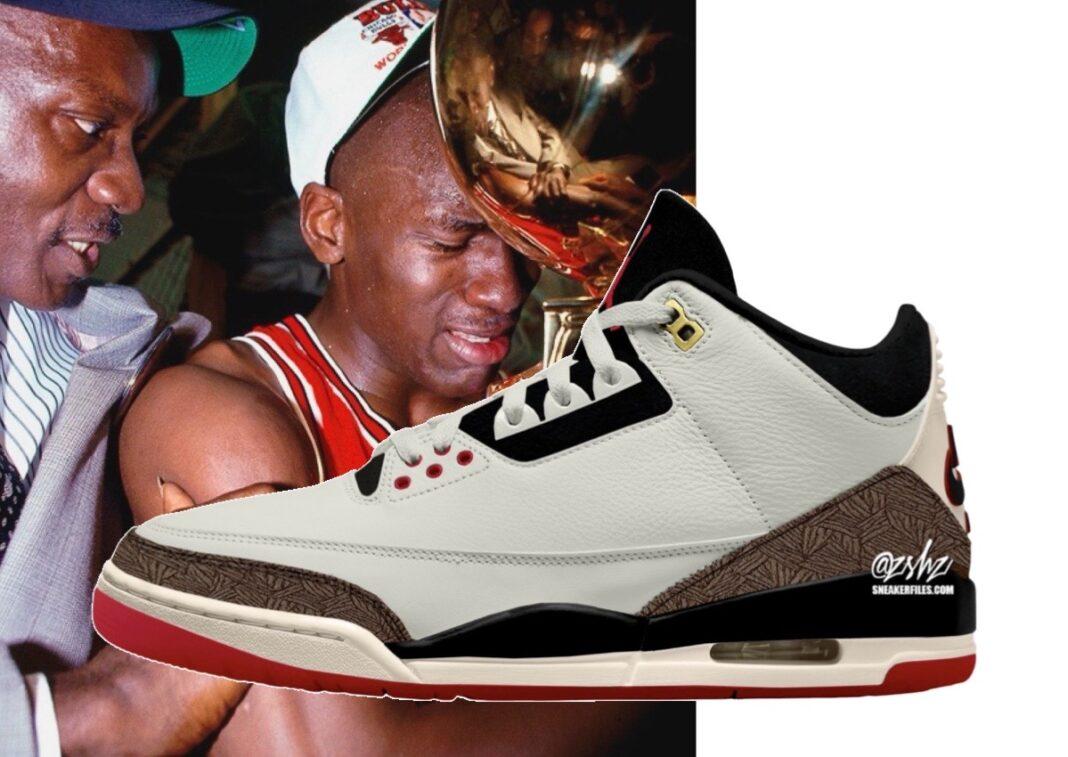 Air Jordan 3, Air Jordan 1, Air Jordan - Air Jordan 3 "世界上最好的爸爸 "紀念 MJ 1996 年總決賽的激動勝利