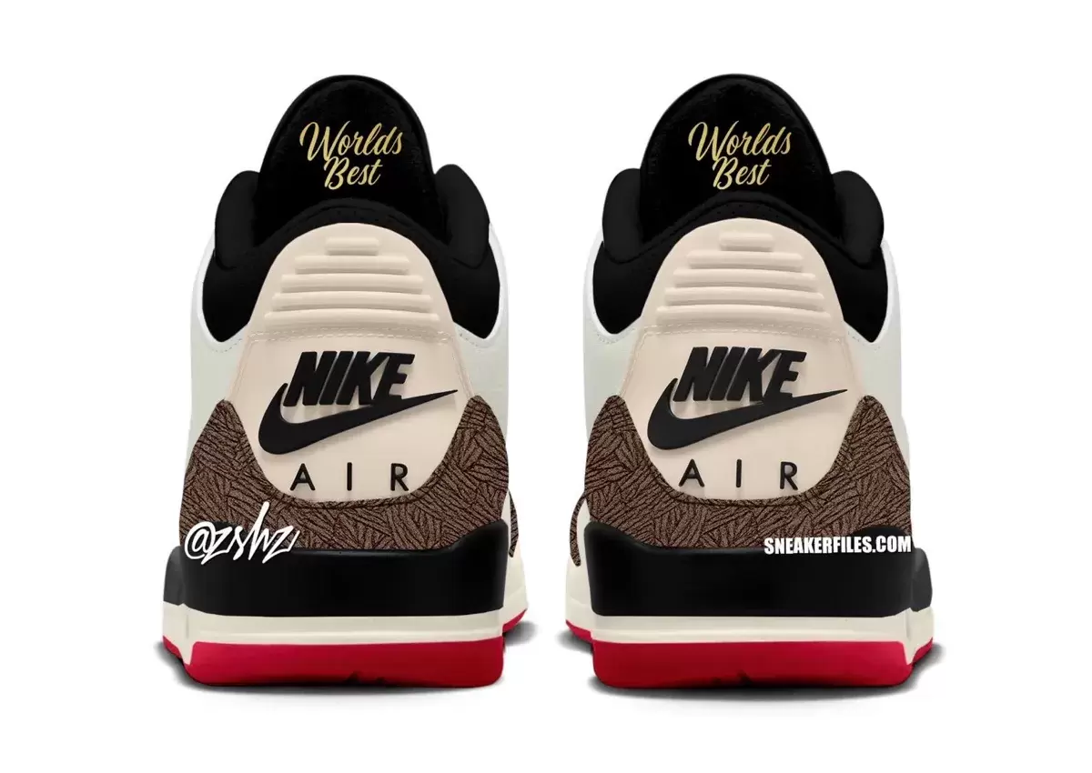 Air Jordan 3 "世界上最好的爸爸 "紀念 MJ 1996 年總決賽的激動勝利 Air Jordan 3, Air Jordan 1, Air Jordan - Air Jordan 3 "世界上最好的爸爸 "紀念 MJ 1996 年總決賽的激動勝利