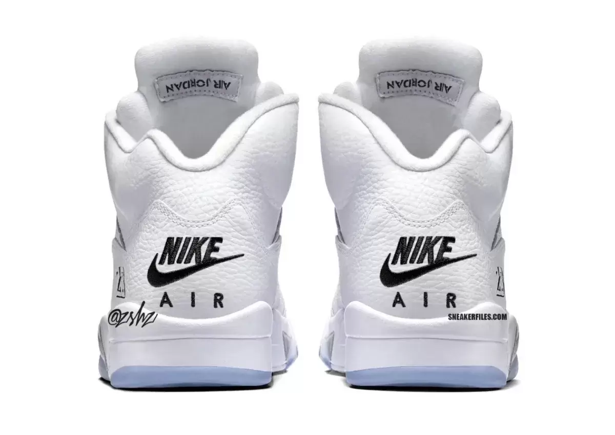 Air Jordan 5 "White Metallic" with Nike Air 將於 2026 年 5 月發佈 Nike, Air Jordan 5, Air Jordan - Air Jordan 5 "White Metallic" with Nike Air 將於 2026 年 5 月發佈