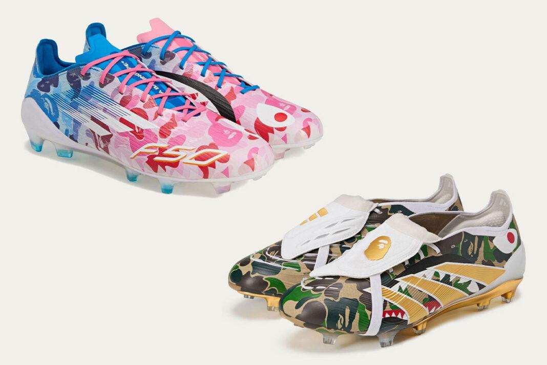 BAPE, adidas Predator, adidas F50, adidas - BAPE x adidas 球鞋系列為足球戰靴注入迷彩元素