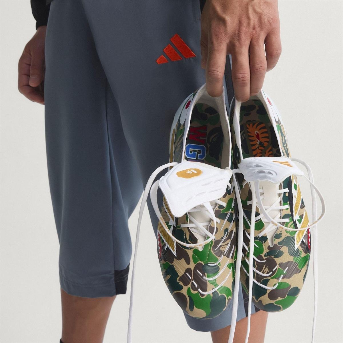 BAPE x adidas 球鞋系列為足球戰靴注入迷彩元素 BAPE, adidas Predator, adidas F50, adidas - BAPE x adidas 球鞋系列為足球戰靴注入迷彩元素