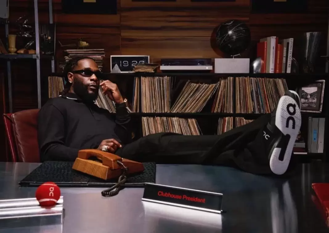 Vans, On Running, New Balance - 伯納-博伊（Burna Boy）擔任俱樂部主席
