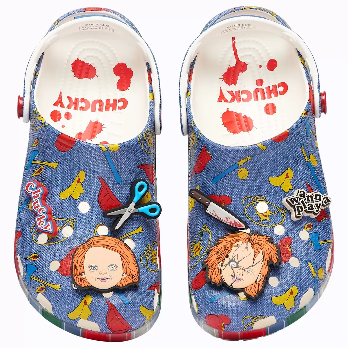 Crocs Horror Pack 2025:Jason、Chucky 和 Pennywise Foot Locker, Crocs - Crocs Horror Pack 2025:Jason、Chucky 和 Pennywise