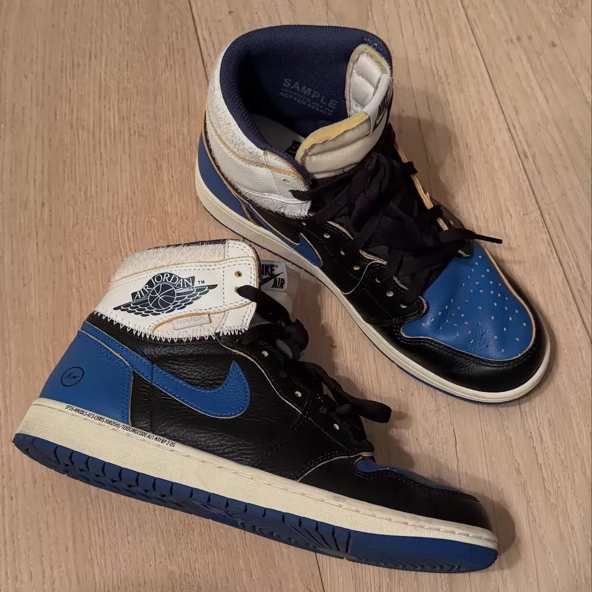 Fragment x Union x Air Jordan 1 High OG "Sport Royal" 2026 年春季發佈 Union x Air Jordan 1, Union Los Angeles, fragment design, Air Jordan 1 - Fragment x Union x Air Jordan 1 High OG "Sport Royal" 2026 年春季發佈