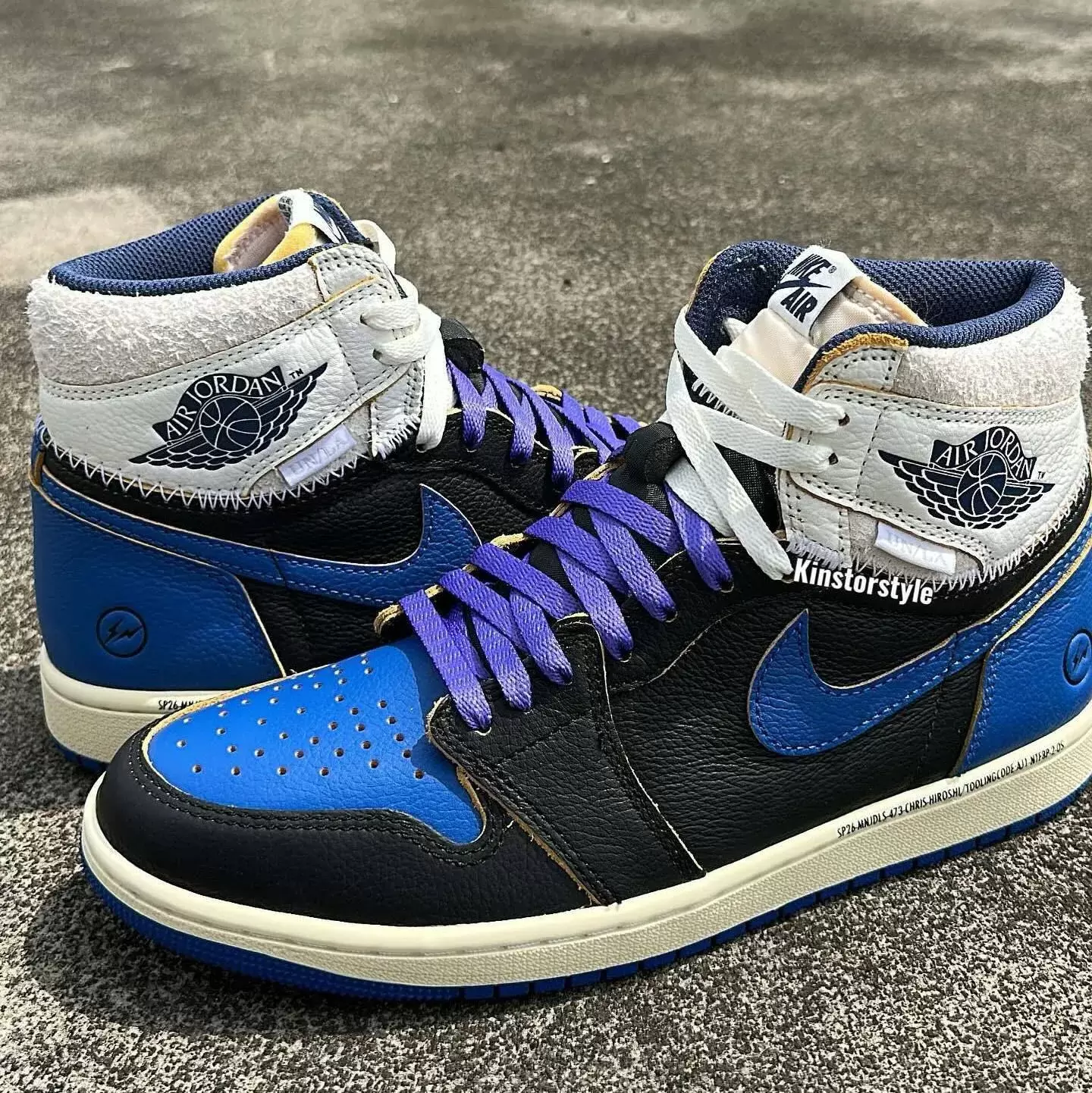 Fragment x Union x Air Jordan 1 High OG "Sport Royal" 2026 年春季發佈 Union x Air Jordan 1, Union Los Angeles, fragment design, Air Jordan 1 - Fragment x Union x Air Jordan 1 High OG "Sport Royal" 2026 年春季發佈