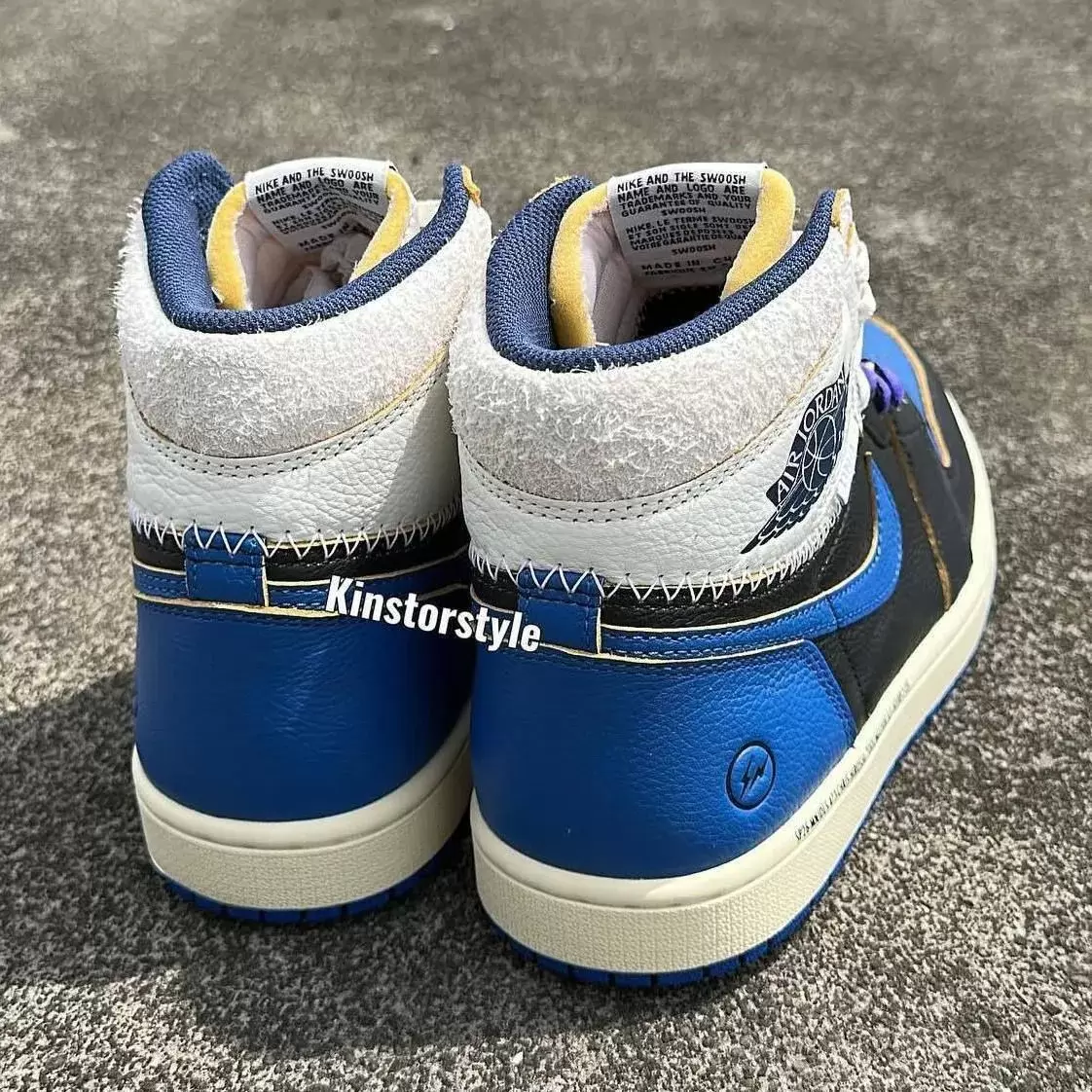 Fragment x Union x Air Jordan 1 High OG "Sport Royal" 2026 年春季發佈 Union x Air Jordan 1, Union Los Angeles, fragment design, Air Jordan 1 - Fragment x Union x Air Jordan 1 High OG "Sport Royal" 2026 年春季發佈
