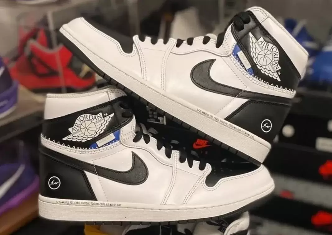 Union x Air Jordan 1, Union Los Angeles, Fragment x Air Jordan 1, fragment design, Air Jordan 1 - Fragment x Union x Air Jordan 1 High OG "白色/黑色 "將於 2026 年春季發佈（僅限日本）