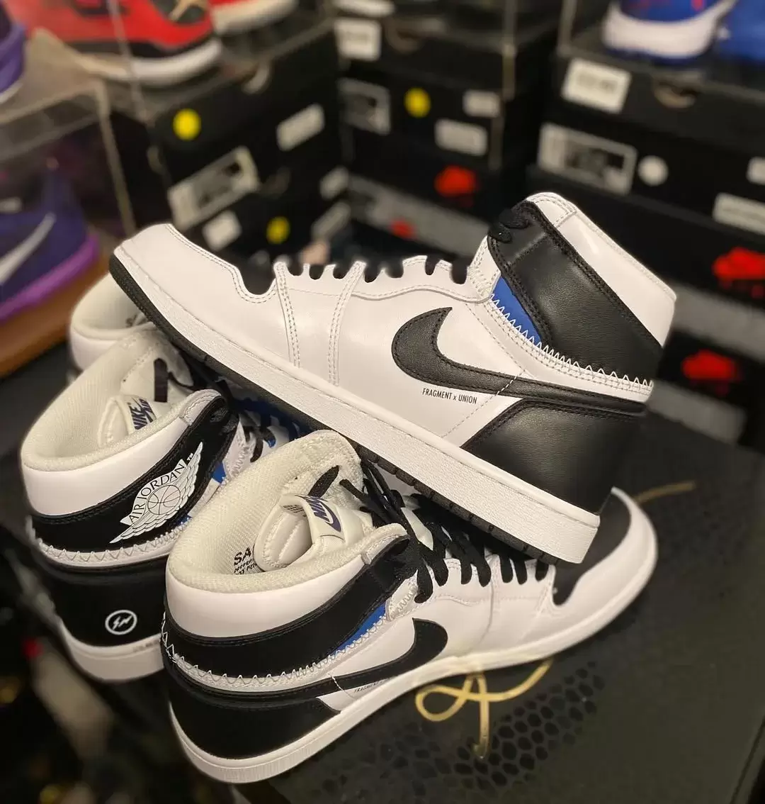 Fragment x Union x Air Jordan 1 High OG "白色/黑色 "將於 2026 年春季發佈(僅限日本) Union x Air Jordan 1, Union Los Angeles, Fragment x Air Jordan 1, fragment design, Air Jordan 1 - Fragment x Union x Air Jordan 1 High OG "白色/黑色 "將於 2026 年春季發佈(僅限日本)
