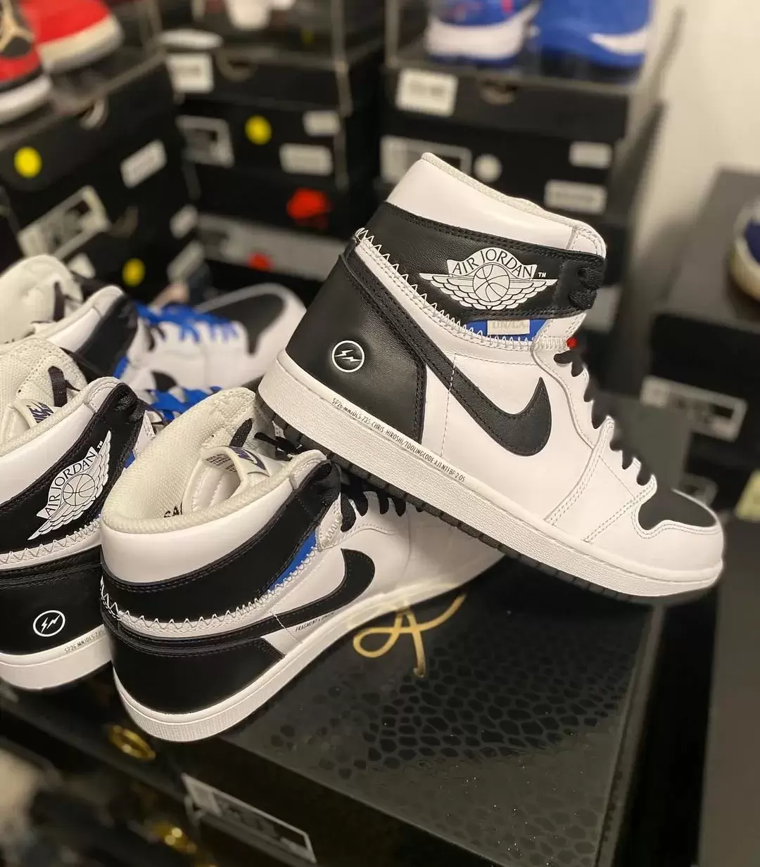 Fragment x Union x Air Jordan 1 High OG "白色/黑色 "將於 2026 年春季發佈(僅限日本) Union x Air Jordan 1, Union Los Angeles, Fragment x Air Jordan 1, fragment design, Air Jordan 1 - Fragment x Union x Air Jordan 1 High OG "白色/黑色 "將於 2026 年春季發佈(僅限日本)
