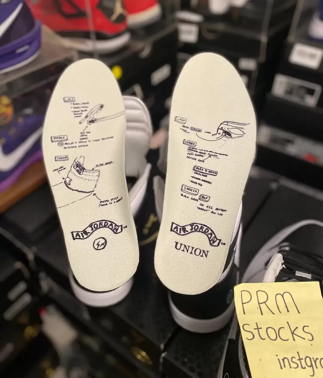 Fragment x Union x Air Jordan 1 High OG "白色/黑色 "將於 2026 年春季發佈(僅限日本) Union x Air Jordan 1, Union Los Angeles, Fragment x Air Jordan 1, fragment design, Air Jordan 1 - Fragment x Union x Air Jordan 1 High OG "白色/黑色 "將於 2026 年春季發佈(僅限日本)