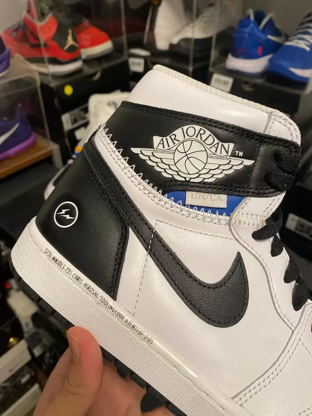 Fragment x Union x Air Jordan 1 High OG "白色/黑色 "將於 2026 年春季發佈(僅限日本) Union x Air Jordan 1, Union Los Angeles, Fragment x Air Jordan 1, fragment design, Air Jordan 1 - Fragment x Union x Air Jordan 1 High OG "白色/黑色 "將於 2026 年春季發佈(僅限日本)
