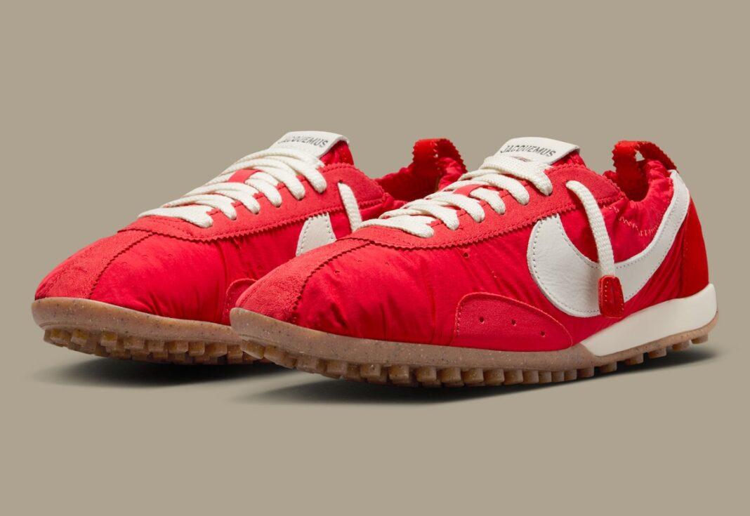 Nike Waffle Racer, Nike, Jacquemus - Jacquemus x Nike 月亮鞋 "大學紅 "10 月 6 日發佈