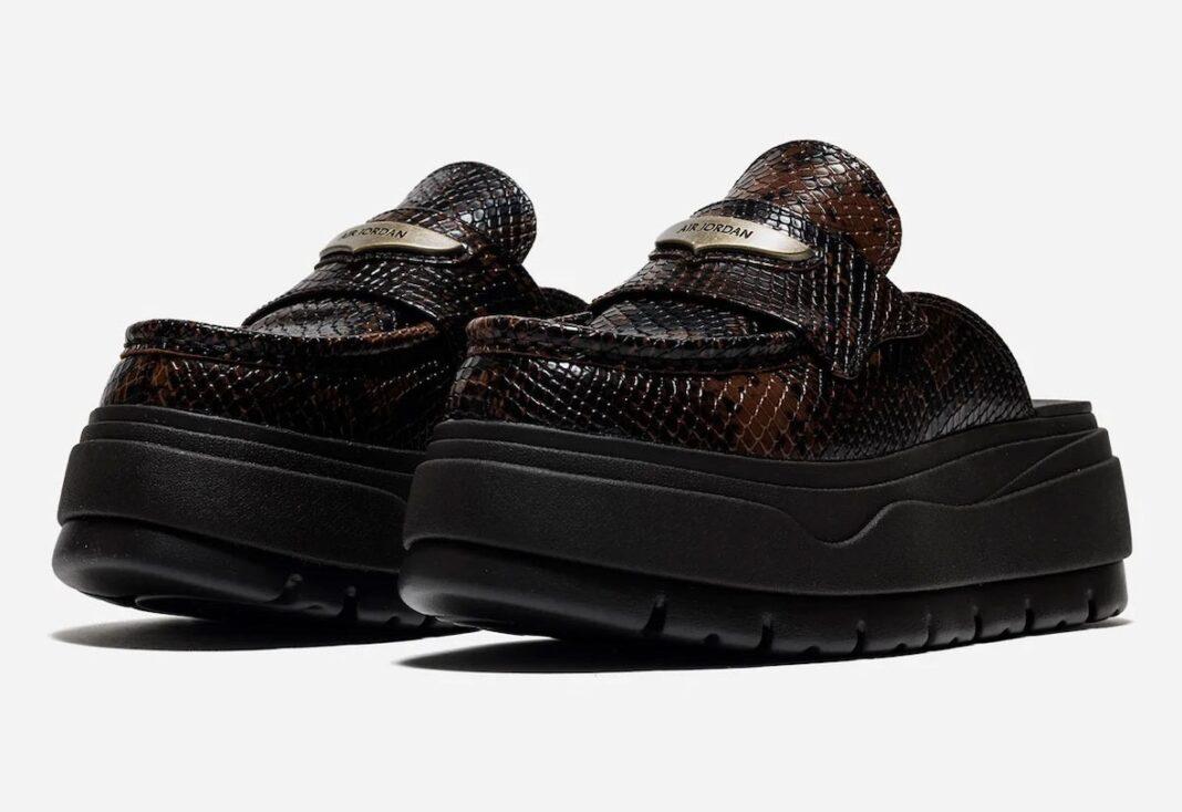 Nike, Jordan Brand, Air Jordan Mule, Air Jordan - Air Jordan Mule 升級為 "棕色蛇皮 "高級版