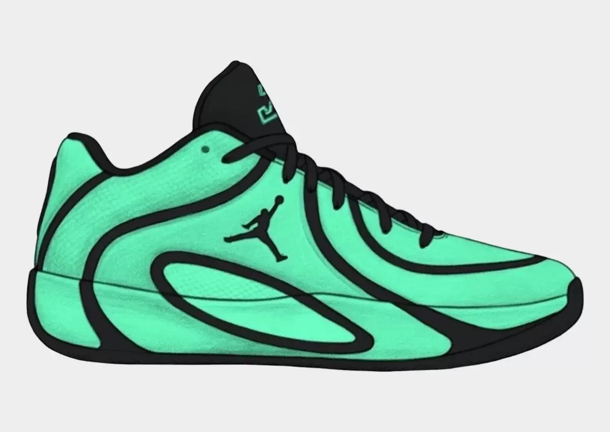 喬丹-塔圖姆 4 "綠光 "2025 年 10 月發佈 Nike, Jordan Tatum 4, Jordan Brand, Jayson Tatum - 喬丹-塔圖姆 4 "綠光 "2025 年 10 月發佈