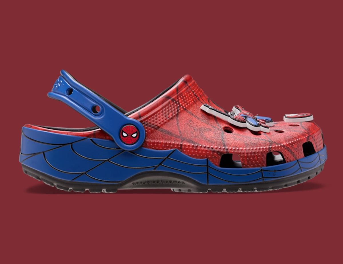 漫威蜘蛛俠 x Crocs 經典木屐混合漫畫和電影風格 Marvel, Crocs - 漫威蜘蛛俠 x Crocs 經典木屐混合漫畫和電影風格