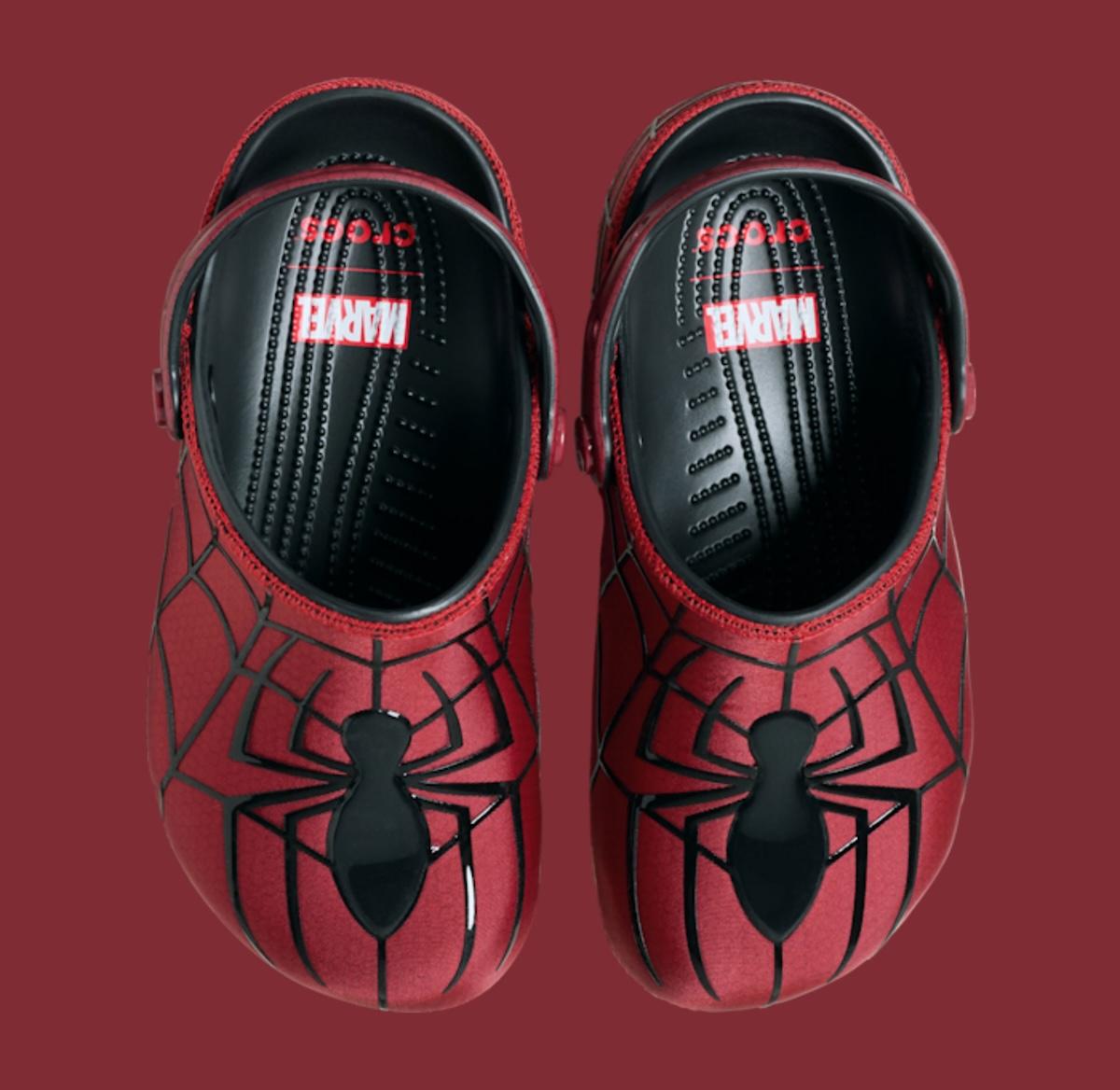 漫威蜘蛛俠 x Crocs 經典木屐混合漫畫和電影風格 Marvel, Crocs - 漫威蜘蛛俠 x Crocs 經典木屐混合漫畫和電影風格