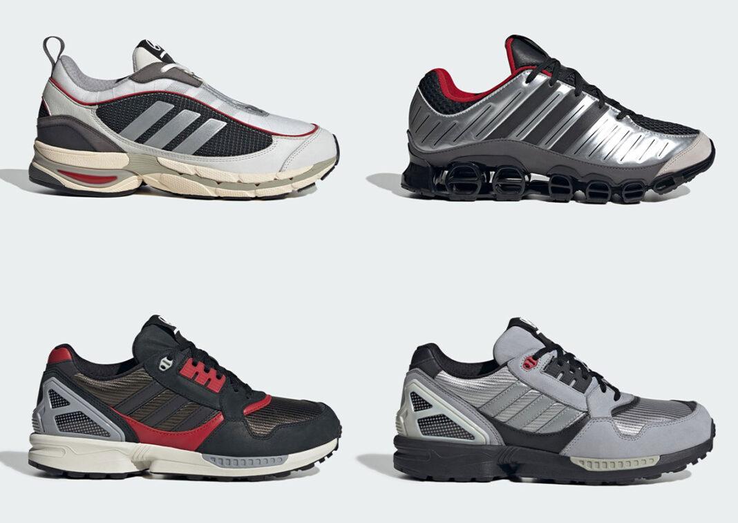adidas ZX 8500, adidas Megaride, adidas Adistar Control 5, adidas - 阿迪達斯聯盟 x 梅賽德斯-AMG 2025 年 10 月系列融合賽車美學