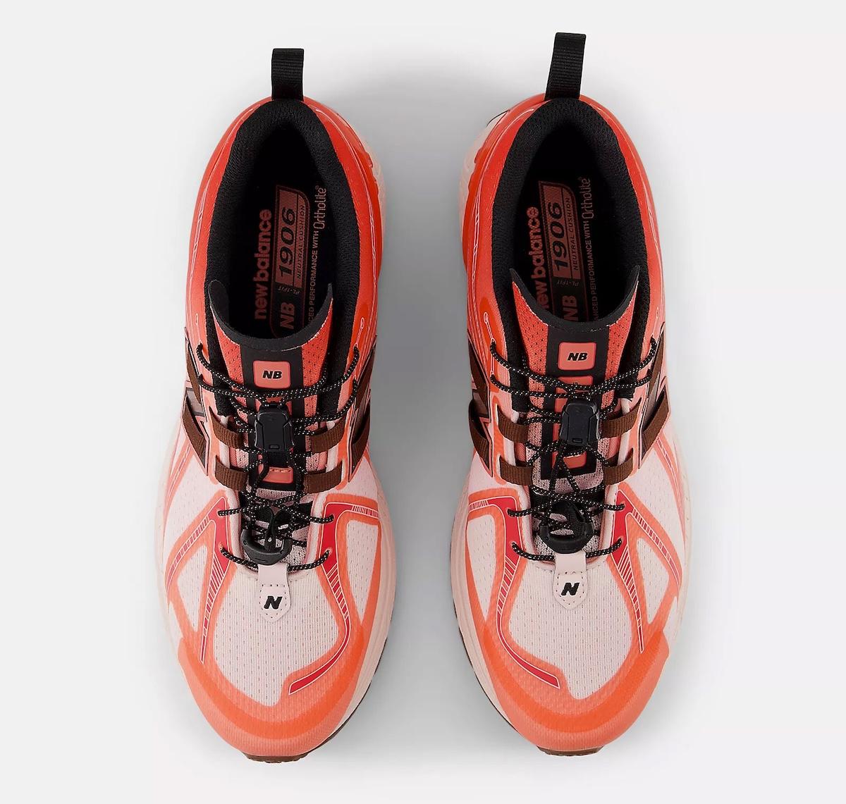 新百倫 1906R "橙色深紅色 "幾乎像三文魚 New Balance 1906, New Balance - 新百倫 1906R "橙色深紅色 "幾乎像三文魚