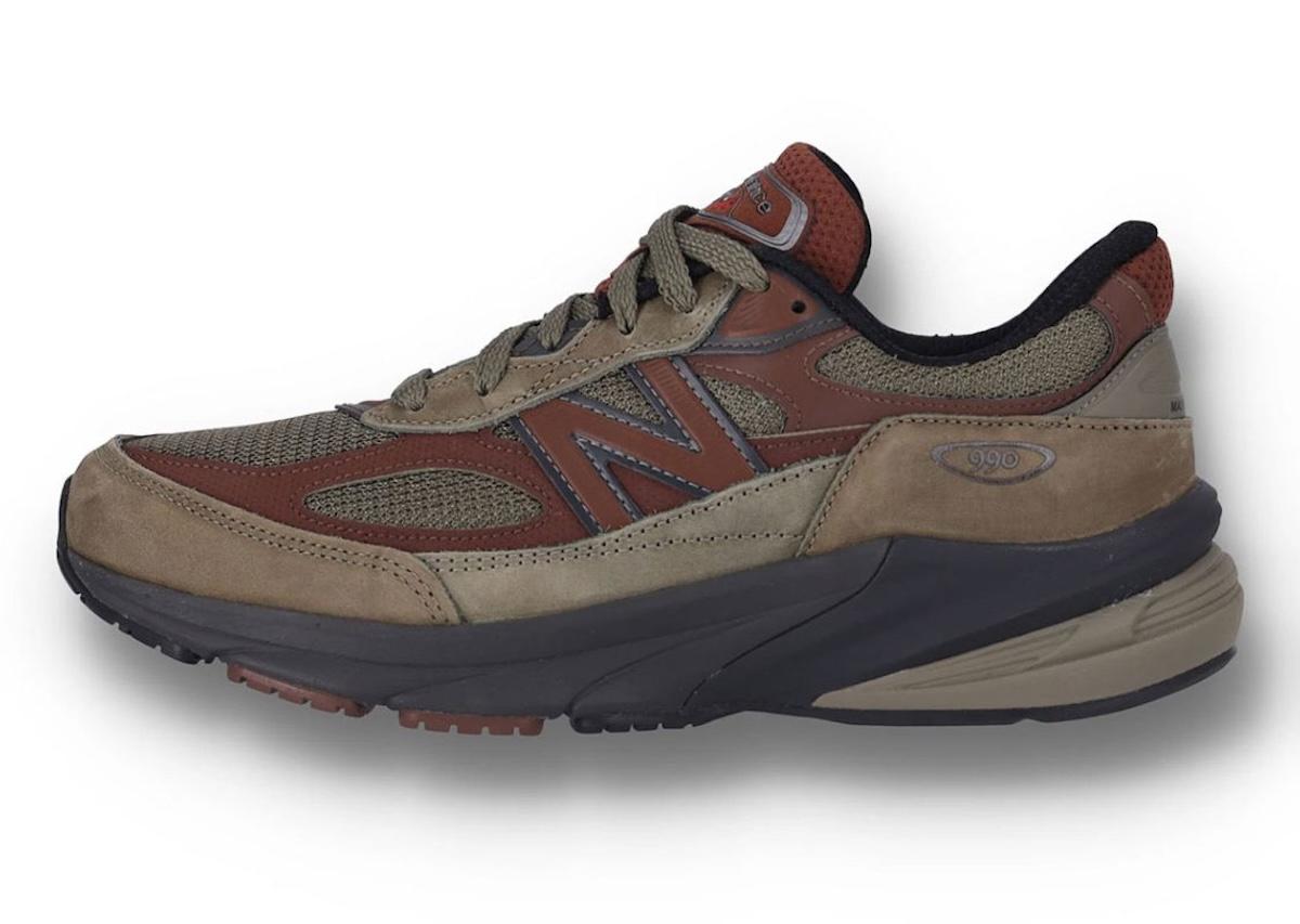 New Balance 990v6, New Balance 990, New Balance - 新百倫 990v6 採用軍裝靈感配色